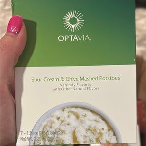 Optavia Green Sour Cream & Chive Mashed Potatoes